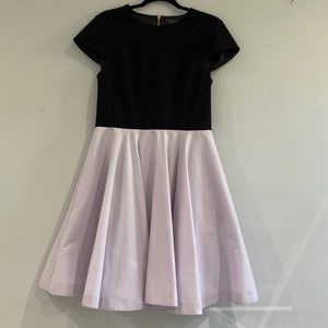 Perfect for any occasion black and purple dress
